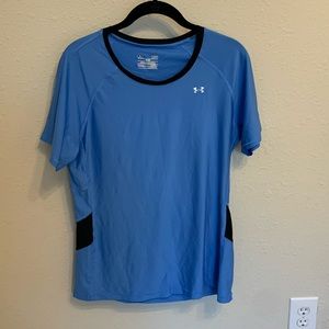 Under Armor blue shirt‎ sleeve shirt L